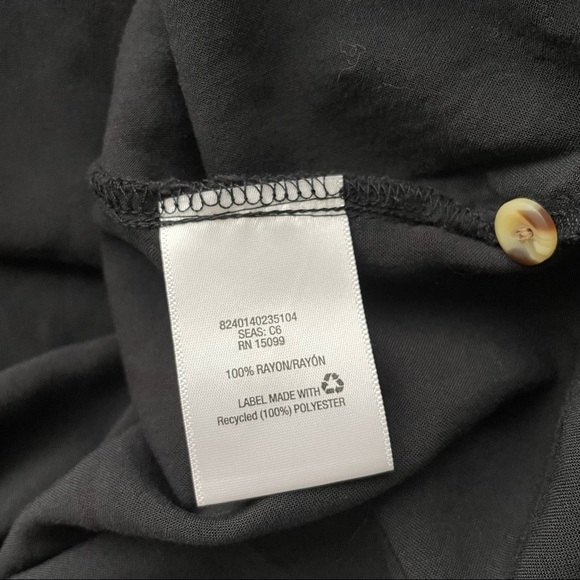 Simply Styled Made by Sears Black Dress Size Large - Picture 9 of 10